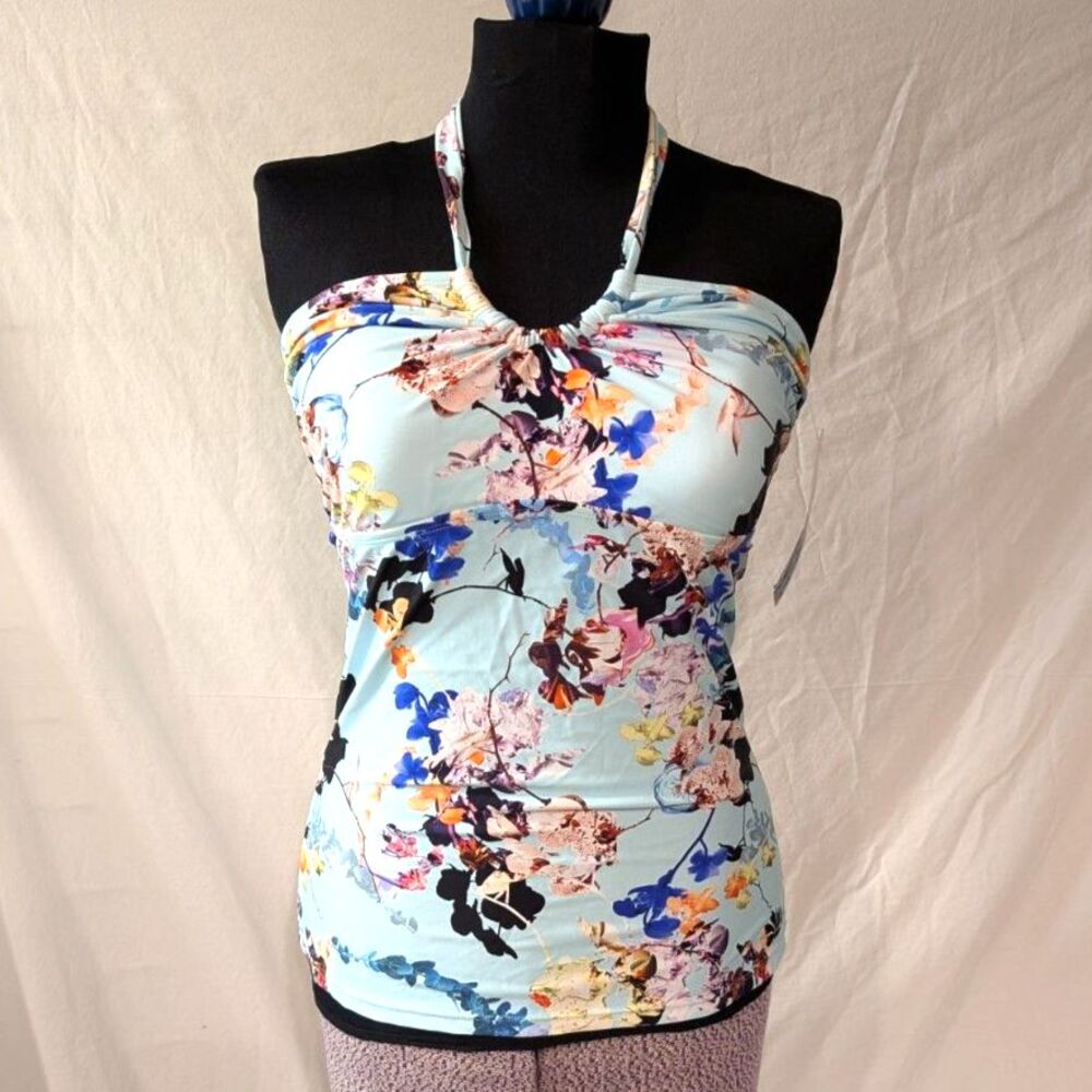 Hapari Whitsunday Scoop Tankini Top, size L